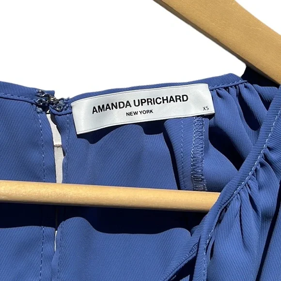 Amanda Uprichard Blue Romper - Picture 8 of 9